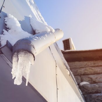 What to do if I have frozen gutters