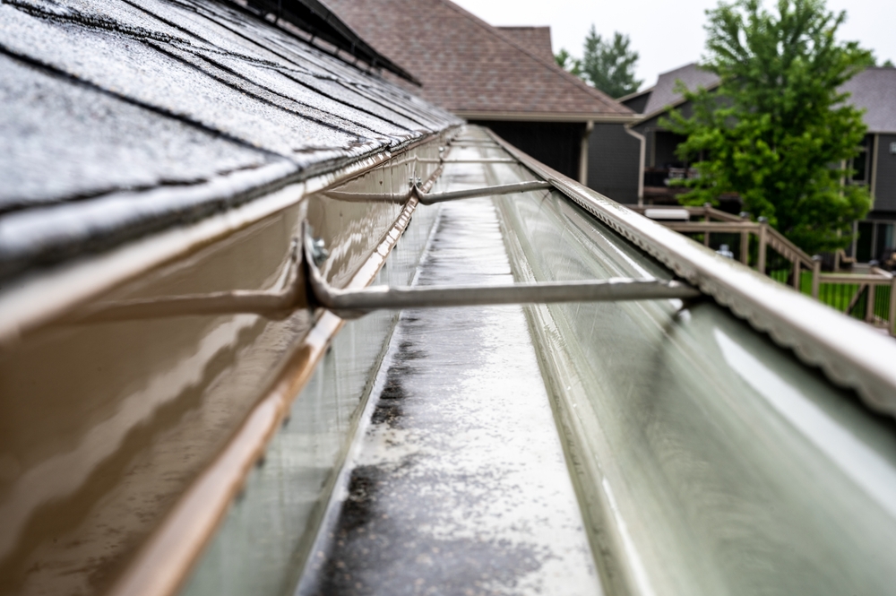 Close up Gutter System